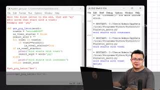 Advanced Python Tutorial: Advanced String Manipulation: Pig Latin