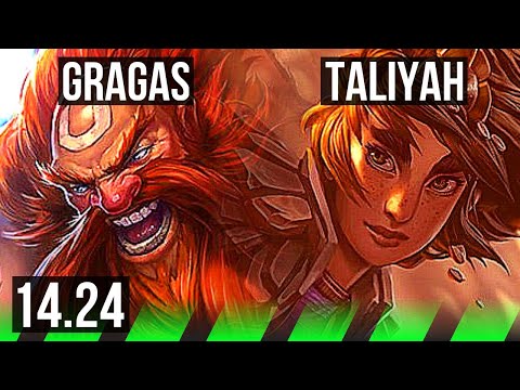 GRAGAS vs TALIYAH (JGL) | KR Master | 14.24