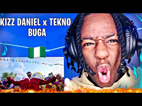 Kizz Daniel, Tekno - Buga (Official Video) | REACTION