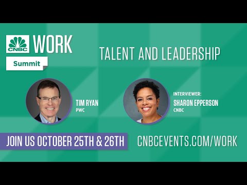 PwC Tim Ryan talks Talent and Leadership at CNBC Work Summit