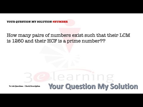 A Must do : HCF LCM Question