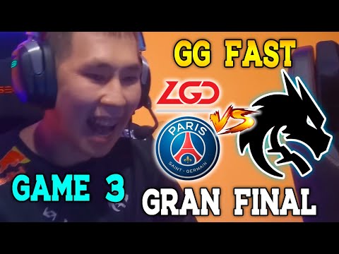 😲LOS OBLIGAN A MANDAR GG TAN RAPIDO! TEAM SPIRIT vs PSG.LGD [GAME 3] ARLINGTON MAJOR 2022