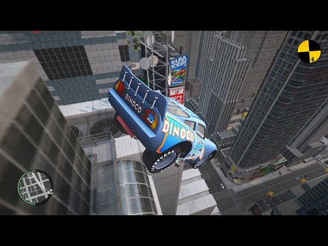GTA 4 Crazy Dinoco McQueen Ep.5