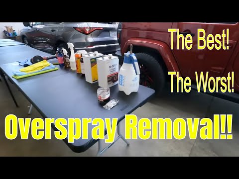 Top Products To Easily Remove Overspray From Car Paint!