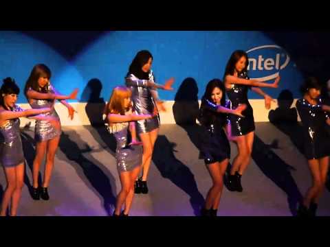 110118 Girls` Generation (Visual life show) - Visual Dreams (Intel Collaboration Song)