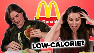 We Try Low-Calorie Menu Items From McDonald's