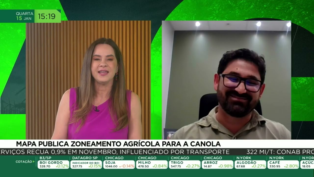 MAPA publica zoneamento agrícola para a canola