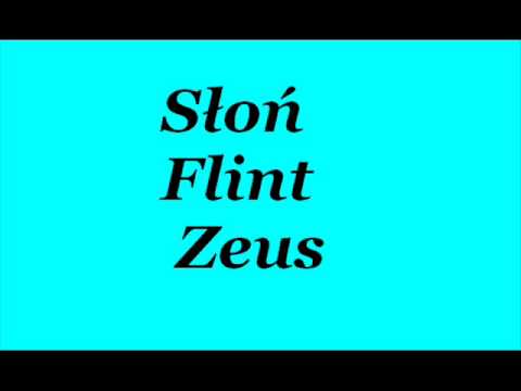 Słoń,Flint,Zeus-Nie miałem nic (Wooqash Blend)