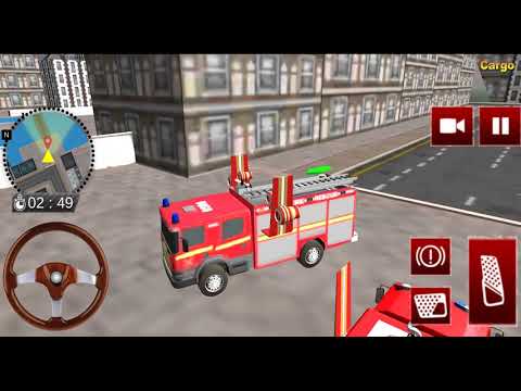 Flying Fire Truck Simulator #1 - Fire Truck City Rescue Games 2020 - Android Gameplay HD