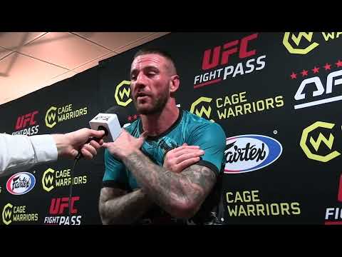 Post-Fight Interview with Kyle McClurkin at Cage Warriors 153 Dublin