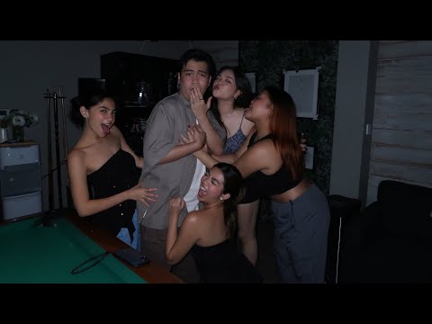 karaoke night, pusoy dos with the cousins, finally found by pouch - YouTube