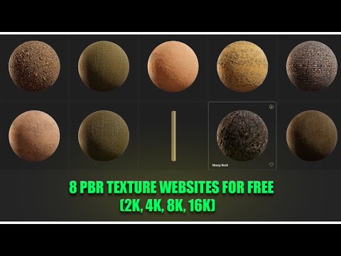 Best texture websites for free | 8 PBR texture websites | Seamless texture websites