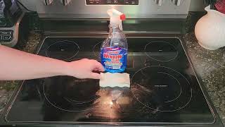 How to properly clean a glass stove top
