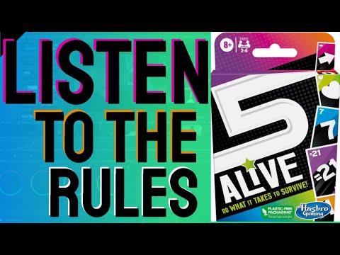 Listen To The Rules Of 5 Alive