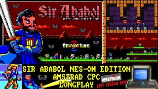 [AMSTRAD CPC] Sir Ababol (NES-OM Edition) - Longplay (Amstream Livestream Edit) NEW AMSTRAD  GAME!