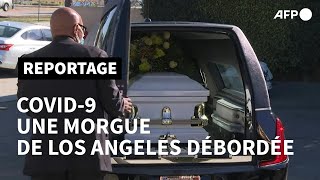 Une morgue de Los Angeles débordée par la pandémie de Covid-19 | AFP