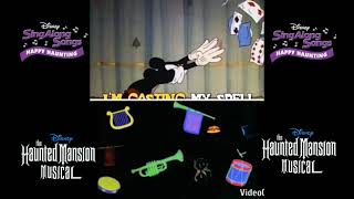 The haunted mansion musical and happy haunting 🎶casting my spell on you🎶 connection