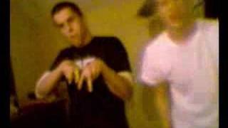 Red lights and roof tops