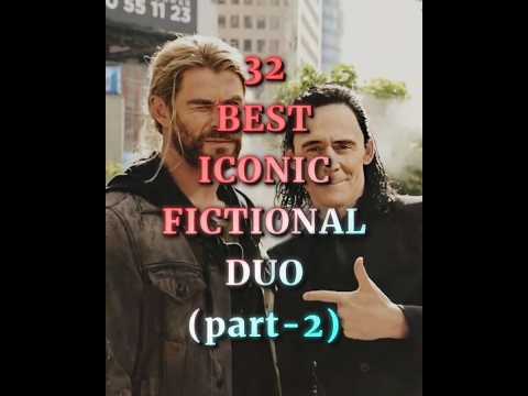 32 BEST ICONIC FICTIONAL DUO PART 2 EDIT || FICTIONAL DUO #edit #shorts #duo