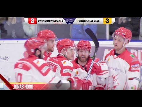 Swindon Wildcats Vs Bracknell Bees Highlights | 31/03/19 | Playoff Semi-Final