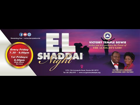 El Shaddai Night | MAY 31, 2024 | Victory Temple Bowie