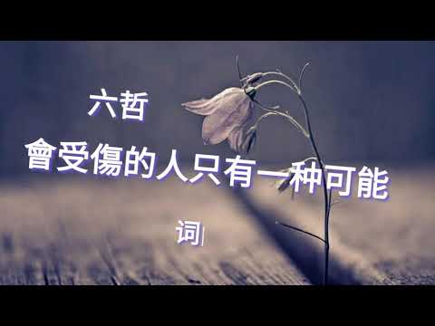 《会受伤的人只有一种可能》演唱 : 六哲