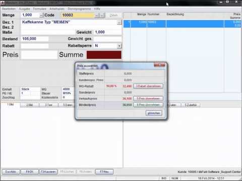 dbFakt Warenwirtschaft - Zufriedene Mitarbeiter durch hohen Bedienkomfort