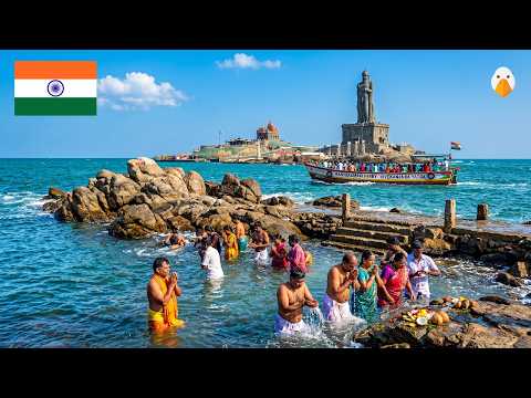 Kanyakumari(Cape Comorin), India🇮🇳 The Southernmost City in India (4K HDR)