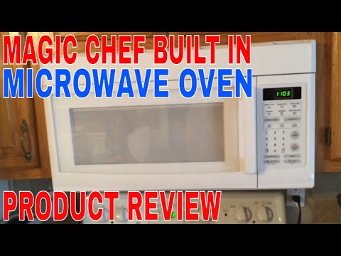 ✅  How To Use Magic Chef Built In Microwave Oven Review 🔴