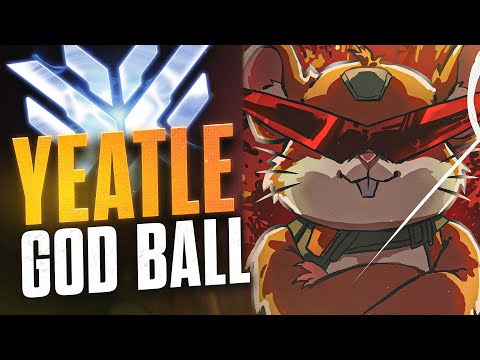 RANK 1 HAMMOND "YEATLE" GOD OF BALL - Overwatch Montage