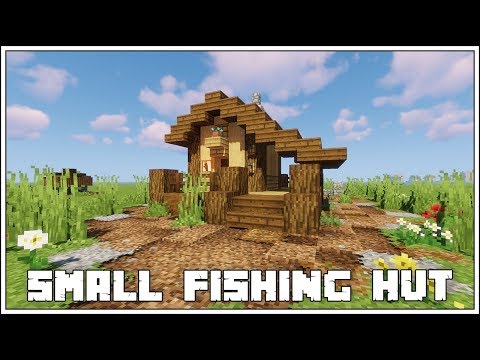 Minecraft Tutorial ► SMALL FISHING HUT!