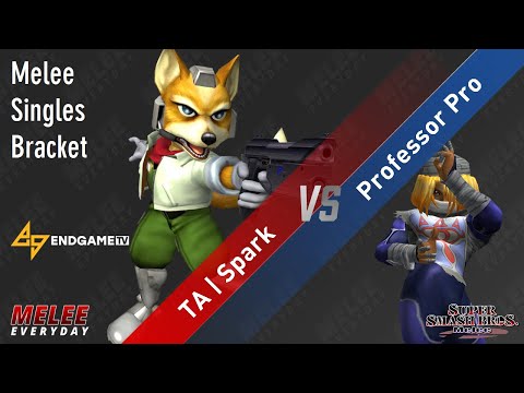 The Parking Lot (12/14) - TA | Spark (Fox) vs. Professor Pro (Sheik) - SSBM