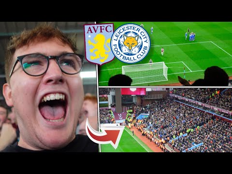 6 GOAL THRILLER at VILLA PARK! 😡 | ASTON VILLA 2-4 LEICESTER CITY | *VLOG*