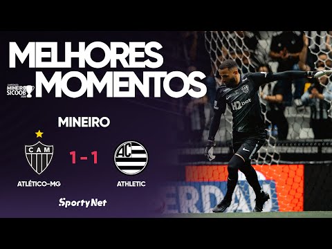 ATLÉTICO-MG EMPATA COM ATHLETIC NA ARENA MRV PELO MINEIRO! – Melhores Momentos