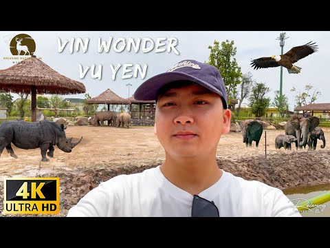 A day of sightseeing and meeting wild animals at Vin Wonder Vu Yen, Hai Phong
