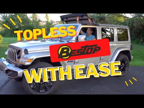 How Easy Is The Bestop Sunrider Top On A Jeep Wrangler?