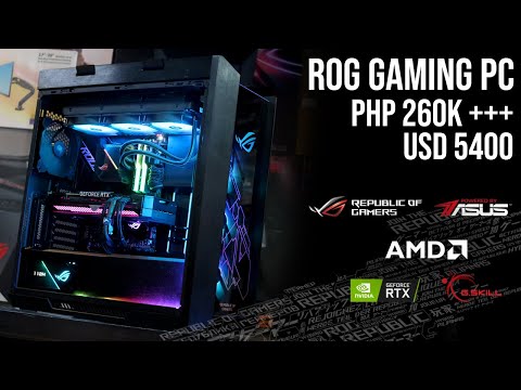 PHP 260K+++ (5400 USD) ASUS ROG GAMING PC - ROG Crosshair VIII Dark Hero, ROG STRIX RTX 3090 OC