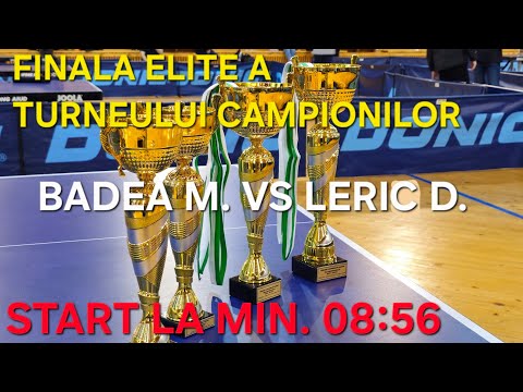 FINALA ELITE A TURNEULUI CAMPIONILOR AMATUR 2025 BADEA MIHAI VS LERIC DAVID 🫨🏓🏓