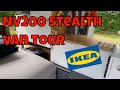 Stealth Nissan NV200 Camper Van Build On A Budget