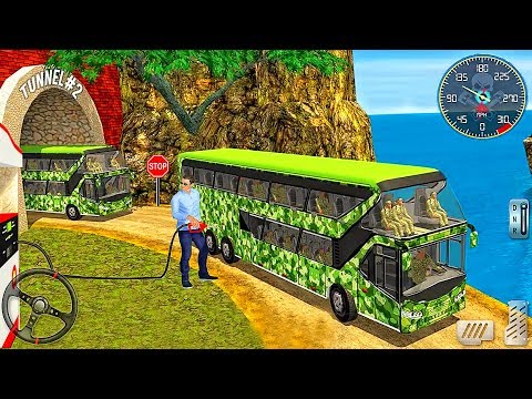 Army Bus Driver US Soldier Transport Duty 2019 - Best Android Gameplay