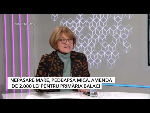 NEPĂSARE MARE, PEDEAPSĂ MICĂ. AMENDĂ DE 2.000 LEI PENTRU PRIMĂRIA BALACI