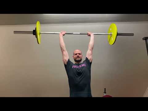 Shoulder press 65 Kg