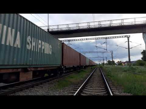 Tren de Marfă Unicom Tranzit Constanta Ferry Boat-Dornești TFO prin Gara Dolhasca