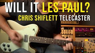 Video thumbnail for WiIl It Les Paul?  Chris Shiflett Telecaster | GIVEAWAY by Matt McQueen
