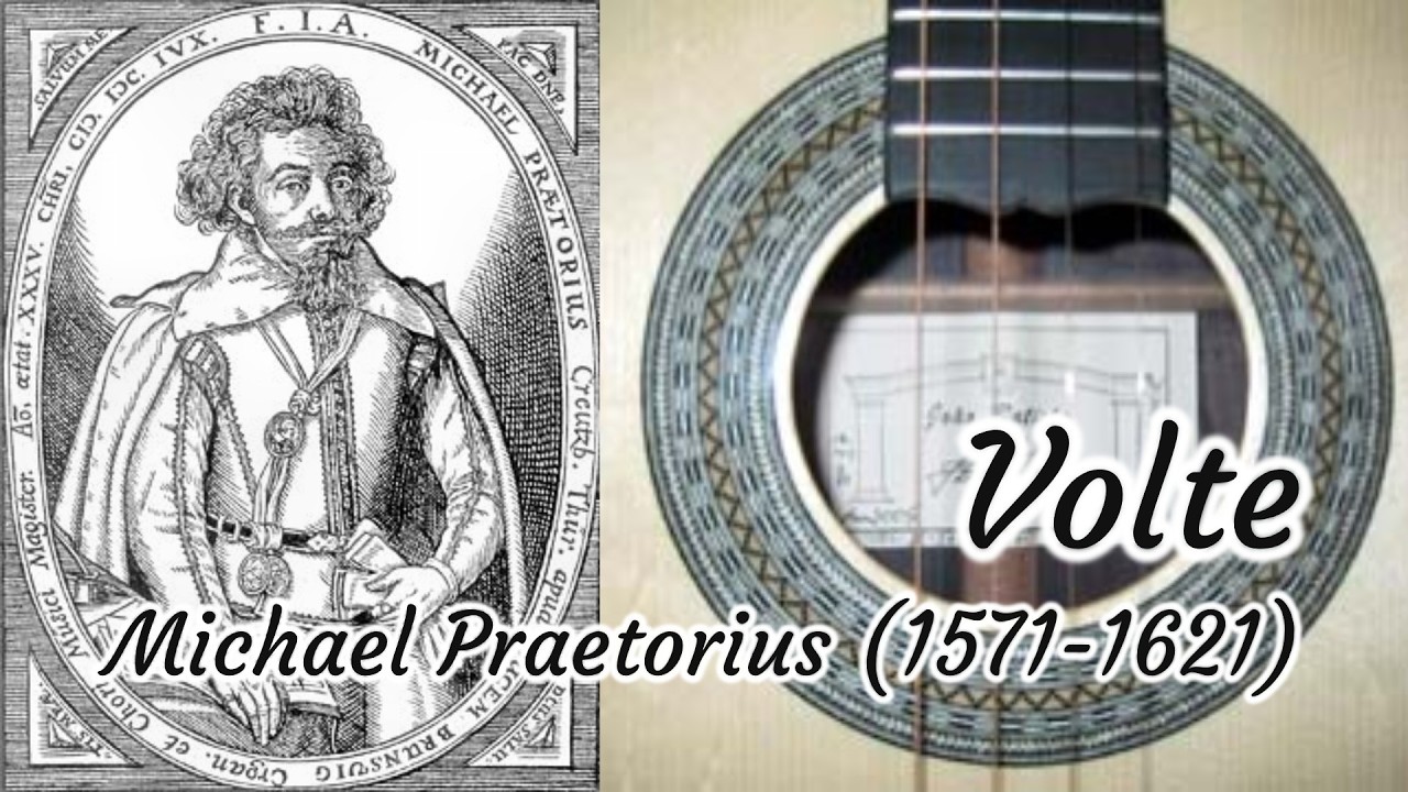 Volte by Michael Praetorius (1571 - 1621)　"Renaissance dance music"　Solo Tenor Guitar - Kosei Chiba