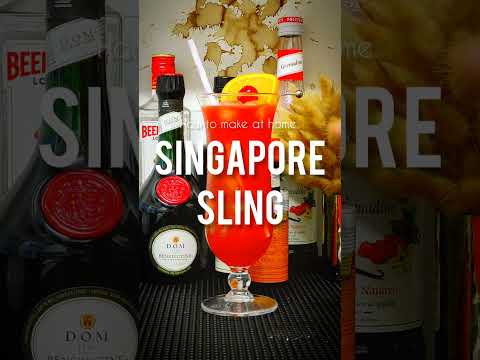 How to make a Singapore Sling cocktail at home (recipe)