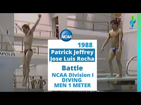 1988 Jose Rocha & Patrick Jeffrey Battle - NCAA Mens 1 Meter Diving