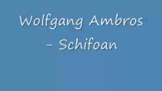 Wolfgang Ambros   Schifoan Lyrics