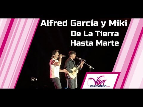 Alfred García y Miki ‘De La Tierra Hasta Marte’ PrepartyES #eurovision #miki #alfred