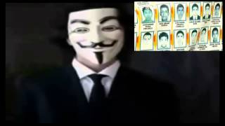 ANONYMOUS EXIGE JUSTICIA POR LOS 43 ESTUDIANTES DESAPARECIDOS